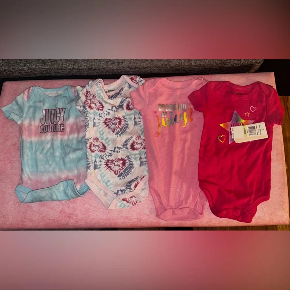 8 pieces Juicy Couture baby girl bundle